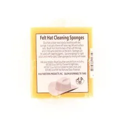 M&F Western Products Felt Hat Cleaning Sponges