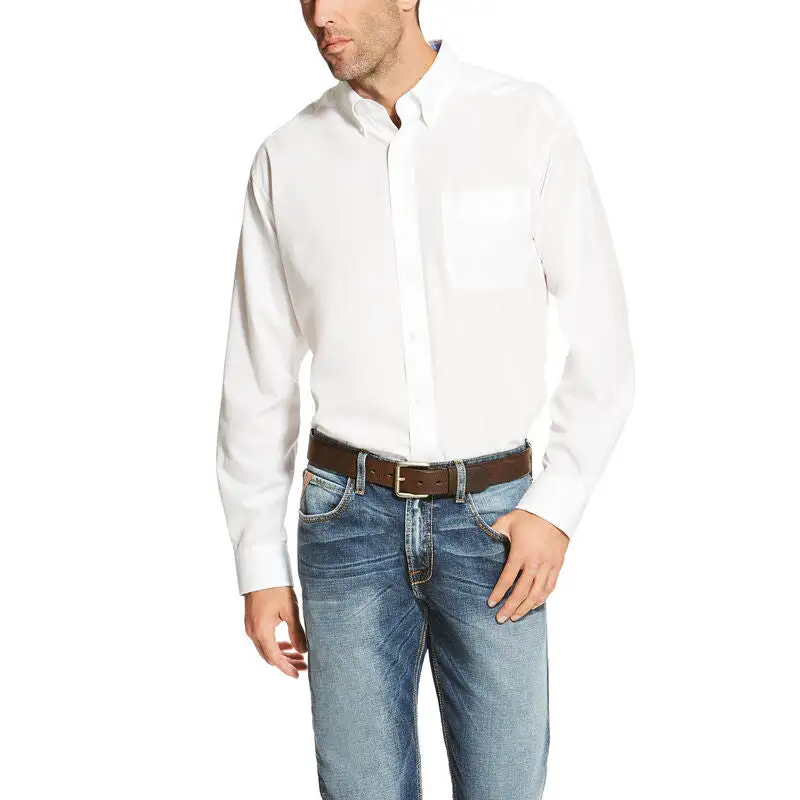 Ariat Apparel Ariat White Classic Fit Men's Shirt
