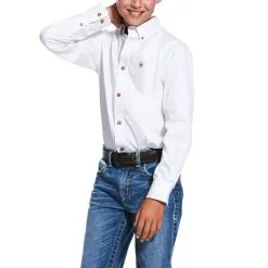 Ariat Apparel Ariat White Children's Shirt