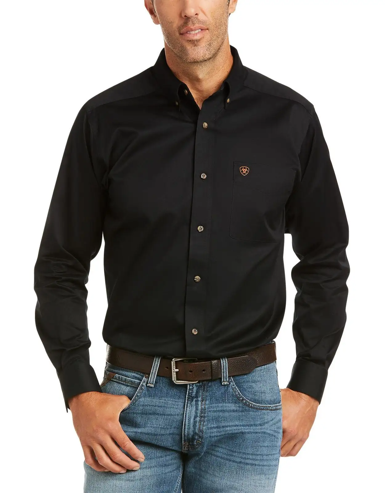 Ariat Apparel Ariat Black Fitted Men's Shirt