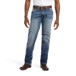 Ariat Apparel Ariat Men's M4 Low Rise Stretch Longspur Stackable Straight Leg Jean