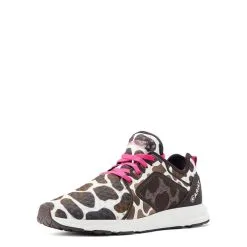 Ariat Footwear Ariat Ladies' Cow Print Fuse Shoe