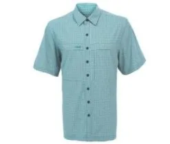 GameGuard Mahi Short Sleeve Button Down TekCheck Men's Shirt