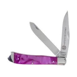 WESTERN FASHION ACCESSORIES Acrylic Purple Pearlized Knife