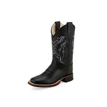Jama Boots Old West Children's Black Jama Boot