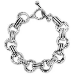 Group Montanta Silversmith Montana Silversmiths Criss Cross Link Bracelet