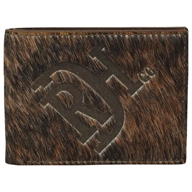 TRENDITIONS Red Dirt Hat Co Men's Natural Brindle Bifold Wallet