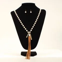 M&F Western Products Tassle Arrow Jewelry Set