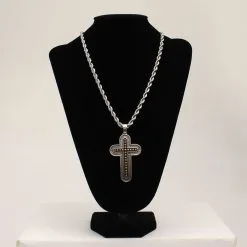 M&F Western Products Cross Twister Necklace