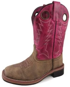 Smoky Mountain Boots Smoky Mountain Children's Brown Distressed Boot