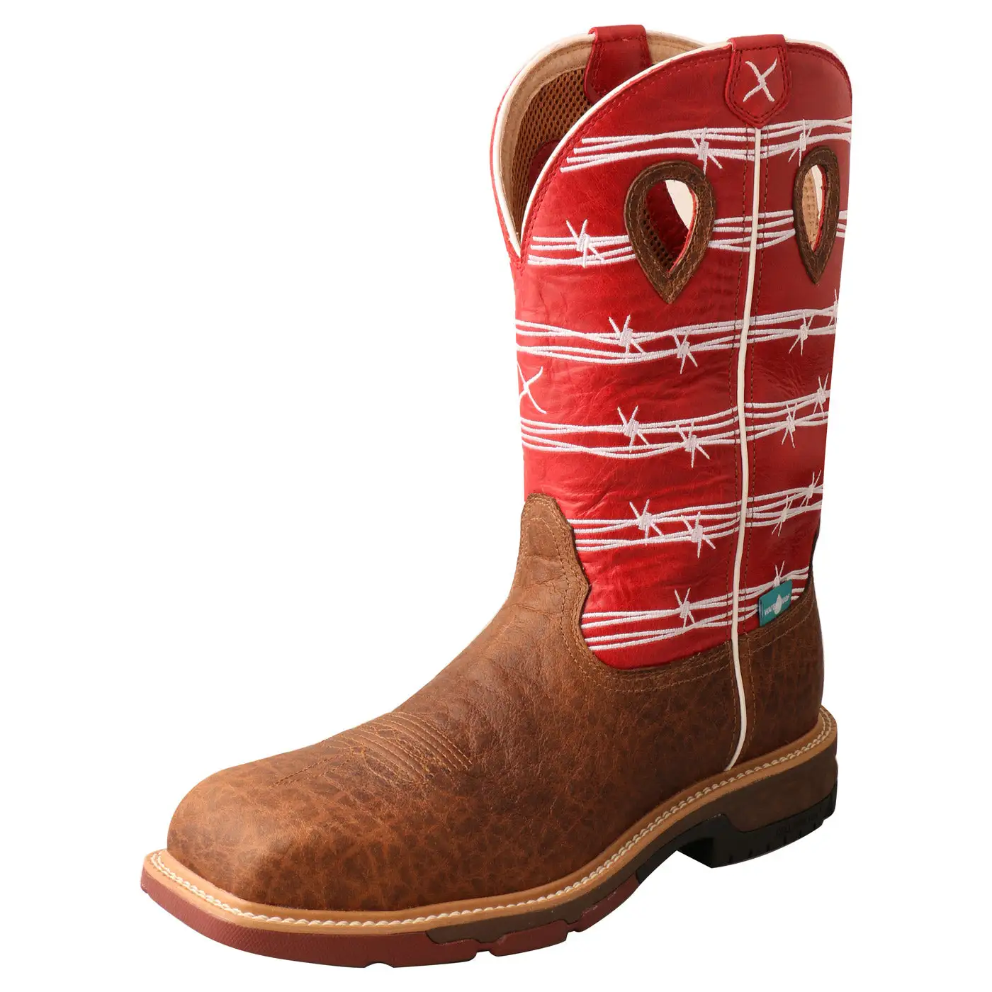 Twisted X Boots Twisted X Ruby Distressed Saddle Men's Work Boot