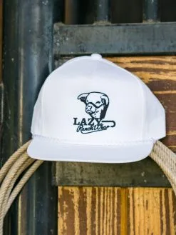 LAZY J RANCHWEAR Lazy J White Rope Cap