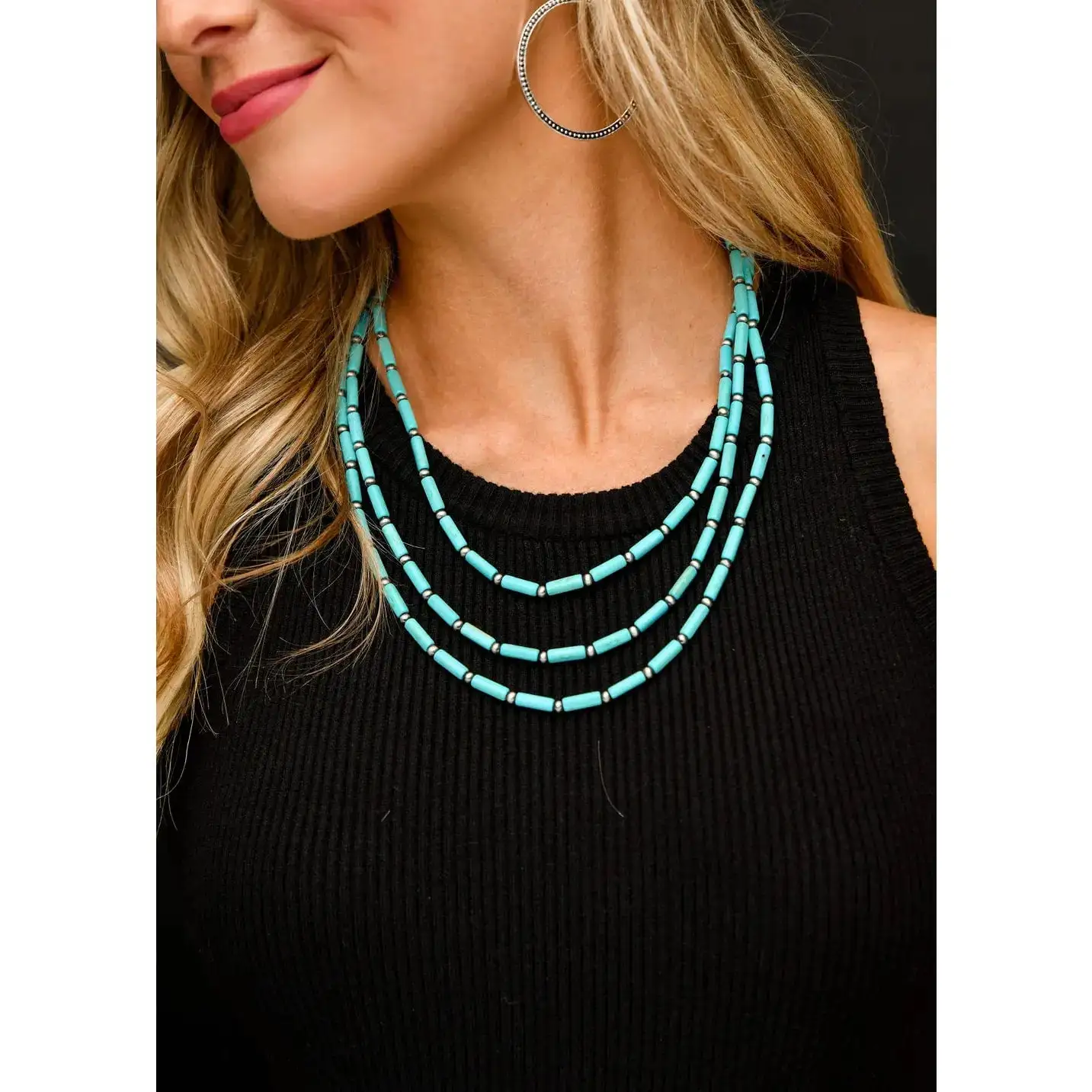 West & Company West & Co. Three Strand Necklace