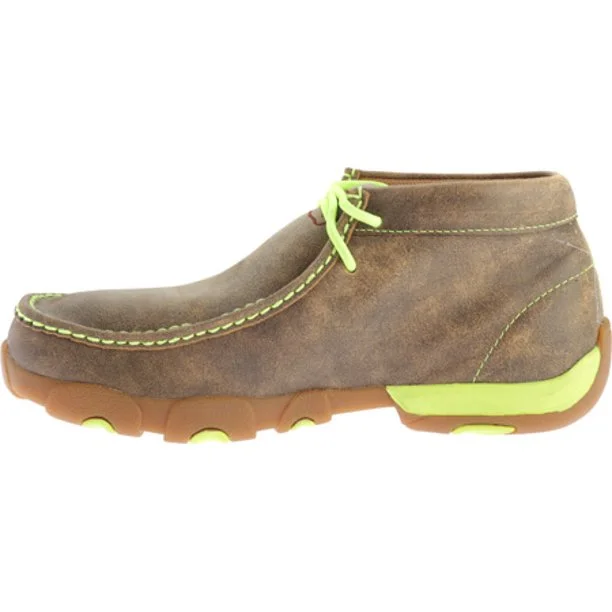 Twisted X Boots Twisted X Men's Bomber/Neon Yellow Driving Moc