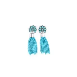 West & Company West & C0. Turquoise Tassel Earring