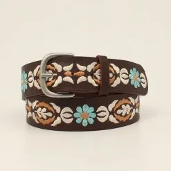 M&F Western Products Floral Embroidered Ladies' Belt