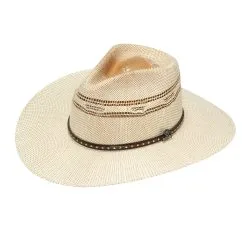 M&F Western Products Ariat Bangora Indiana 3.25" Straw Hat