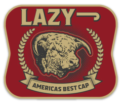 LAZY J RANCHWEAR Lazy J Americas Best Sticker