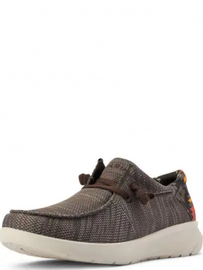 Ariat Footwear Ariat Men's Hilo Stretch Heathered Brown Shoe