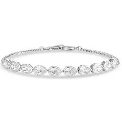 Group Montanta Silversmith Montana Silversmith First Light Crystal Teardrop Bracelet