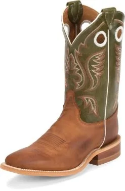 JUSTIN BOOT COMPANY Justin Cognac Apache Bent Rail Men's Boot