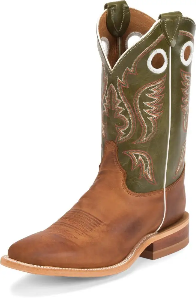 JUSTIN BOOT COMPANY Justin Cognac Apache Bent Rail Men's Boot