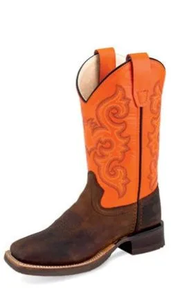 Jama Boots Old West Chocolate Children's Boot
