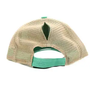 MCINTIRE SADDLERY Cool Ombre Aztec Leather Patch Cap - Image 3