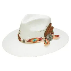 RHE Hatco Charlie 1 Horse Navajo Straw Hat