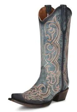 Corral Boots Corral Ladies' Blue Jean Embroidered Boot