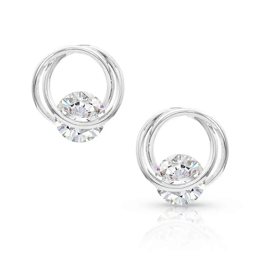 Group Montanta Silversmith Montana Silversmiths Twisting Hold Post Earrings