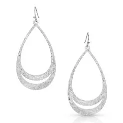 Group Montanta Silversmith Montana Silversmith Think Twice Teardrop Earrings