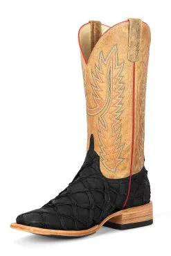 HorsePower Boots Horse Power Top Hand Black Matte Bass Men's Boot