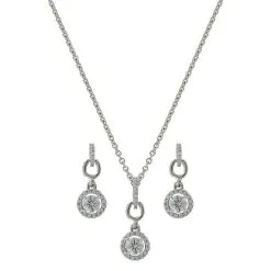 Group Montanta Silversmith Montana Silversmiths Halo & Horseshoes Jewelry Set