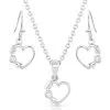 Group Montanta Silversmith Montana Silversmith Fiery Heart Of Ice Jewelry Set