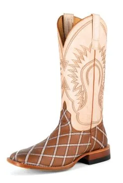 Macie Bean Tan Maverick Patchwork Ladies' Boot