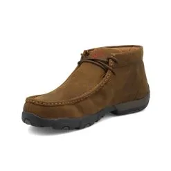 Twisted X Boots Twisted X Men's Work Chukka Driving Moc - Distressed Saddle