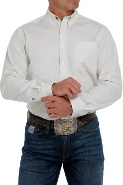 Cinch-Rocky Mountain Clothing Company Cinch Cream Modern Fit Men's Shirt