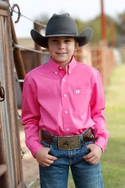 Cinch-Rocky Mountain Clothing Company Cinch Pink Children's Shirt