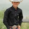 Cinch-Rocky Mountain Clothing Company Cinch Black Children's Shirt