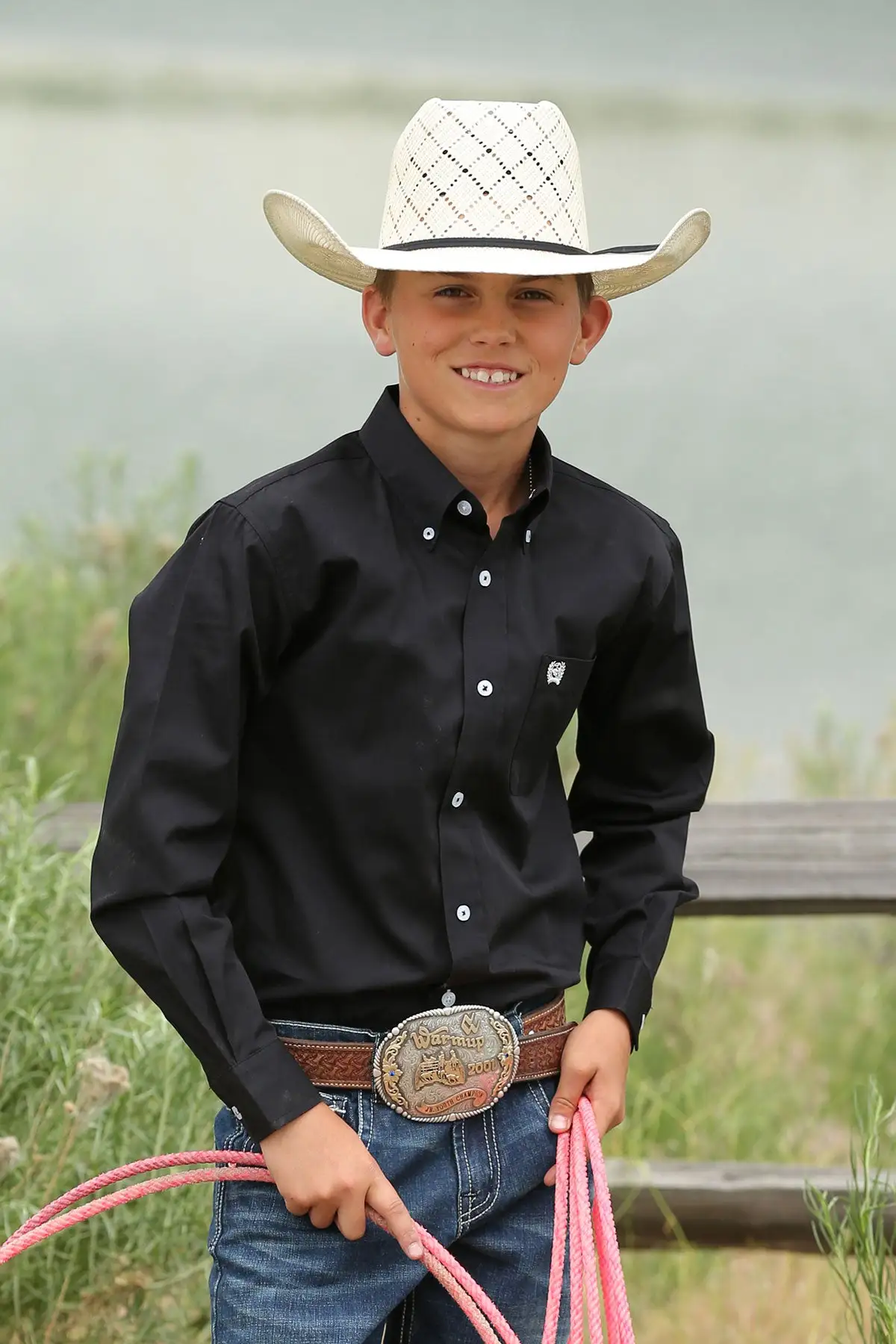 Cinch-Rocky Mountain Clothing Company Cinch Black Children's Shirt