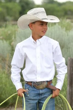 Cinch-Rocky Mountain Clothing Company Cinch White Children's Shirt