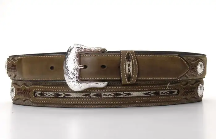 M&F Western Products Nocona Southwest Fabric Insert Men's Belt