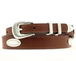 M&F Western Products Nocona Tapered With Conchos Men's Belt