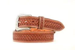 M&F Western Products Nocona Hand Tooled Men's Belt