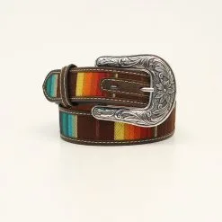 M&F Western Products Nocona Serape Multi Children's Belt