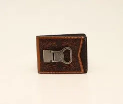 M&F Western Products Nocona Floral Embroidered Money Clip