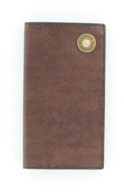 M&F Western Products Nocona Brown Bullet Rodeo Rodeo Wallet