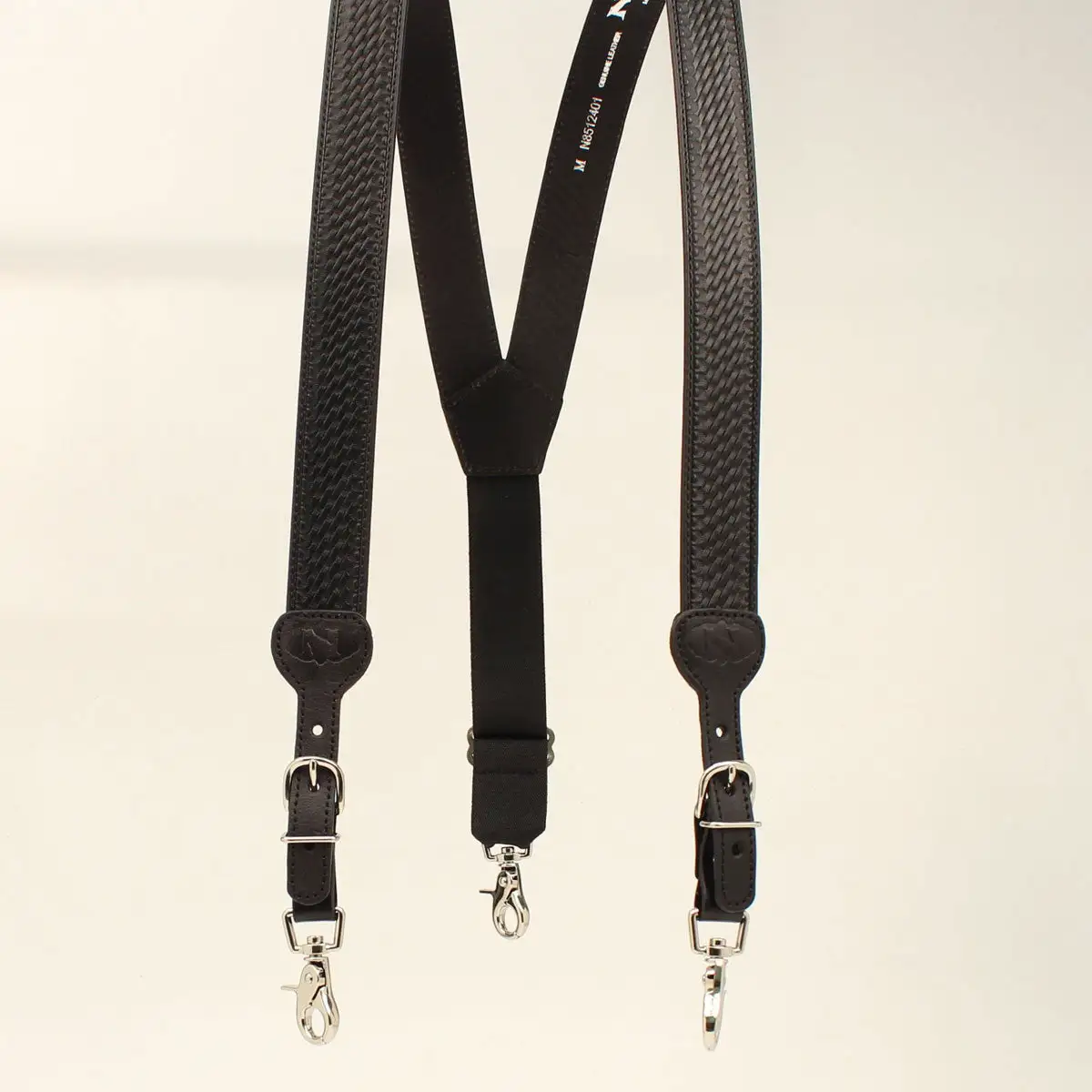 M&F Western Products Nocona Basketweave Suspenders