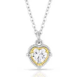 Group Montanta Silversmith Montana Silversmiths Heart On My Sleeve Pendant Necklace